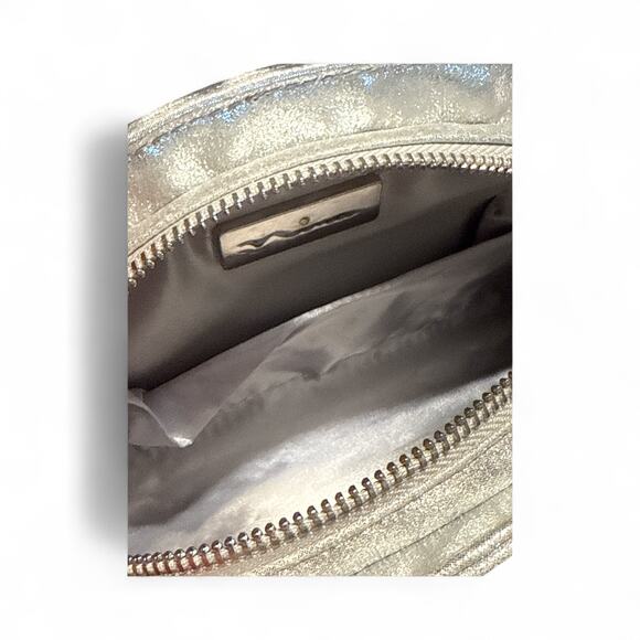 Nina Astor Silver Sparling Clutch Evening Bag - Picture 6 of 8